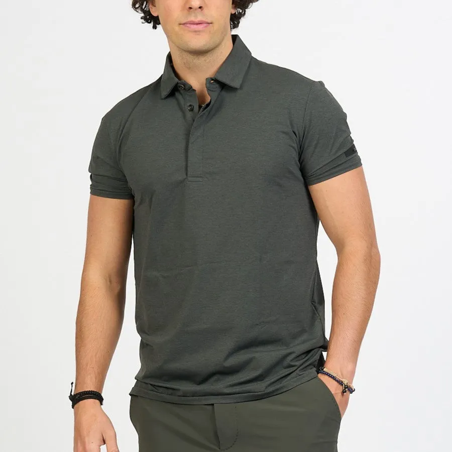 Men's Green Smart Summer Polo Shirt