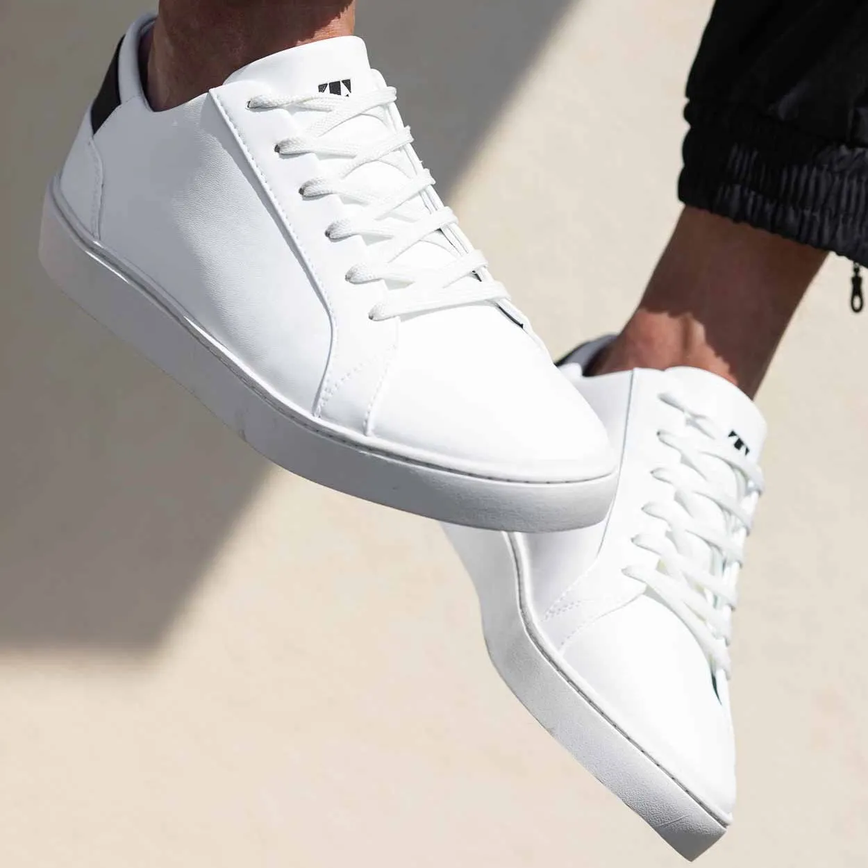 Men's Lace Up | White-Terra