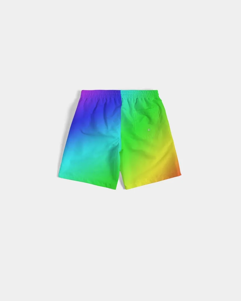 men's rainbow swiming tunk Men's Swim Trunk