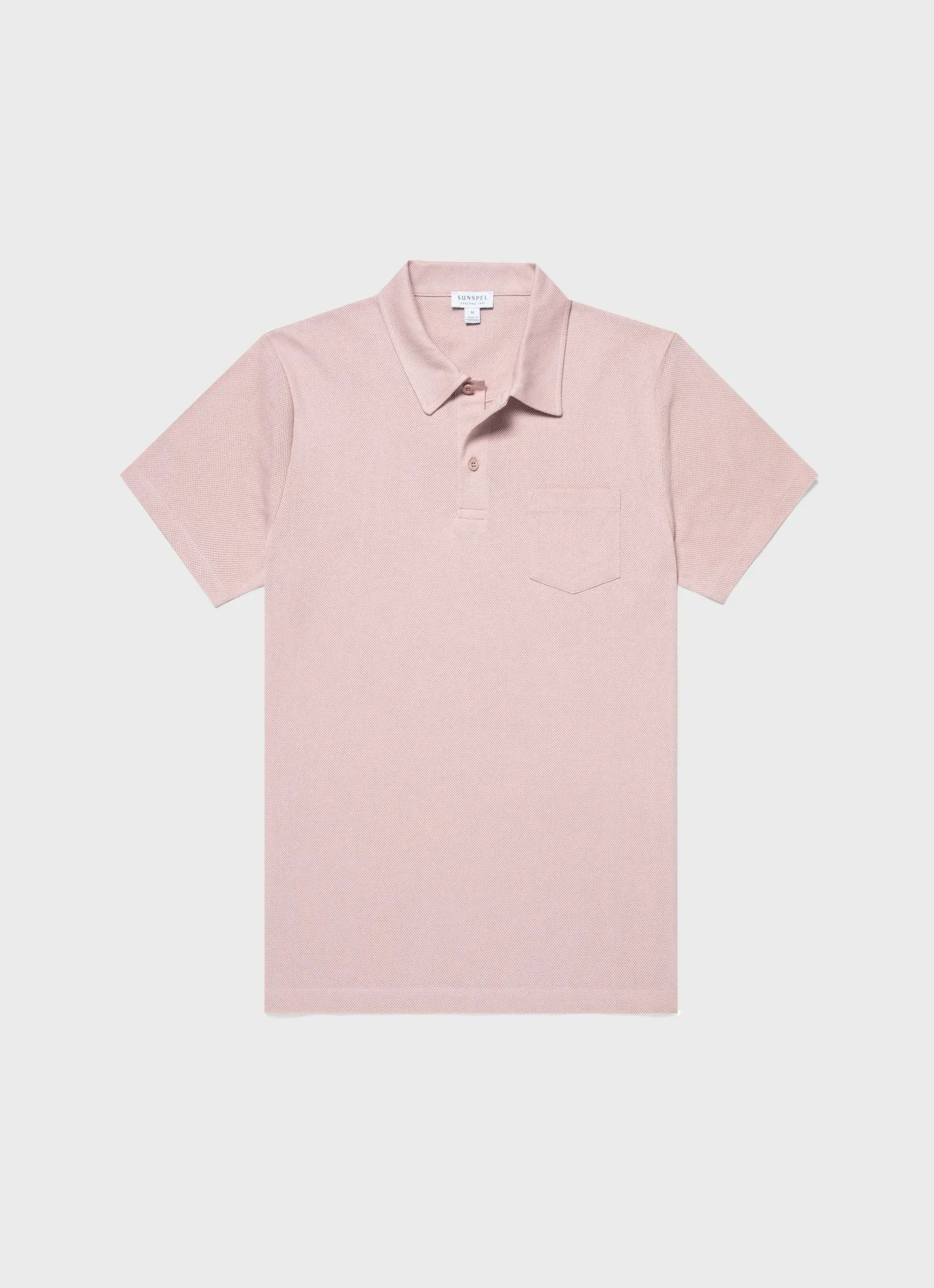 Men's Pale Pink Riviera Polo Shirt