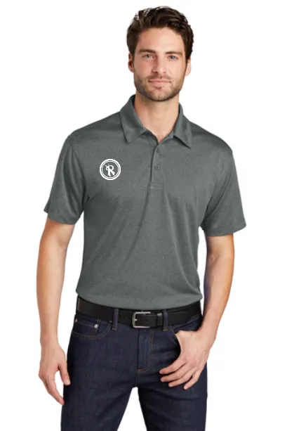 Mens Trace Heather Polo