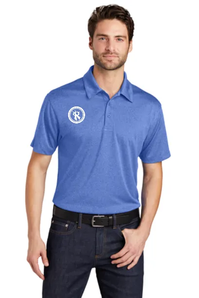 Mens Trace Heather Polo