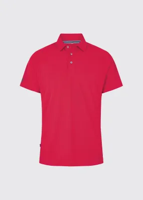 Menton Men's Technical Polo - Red