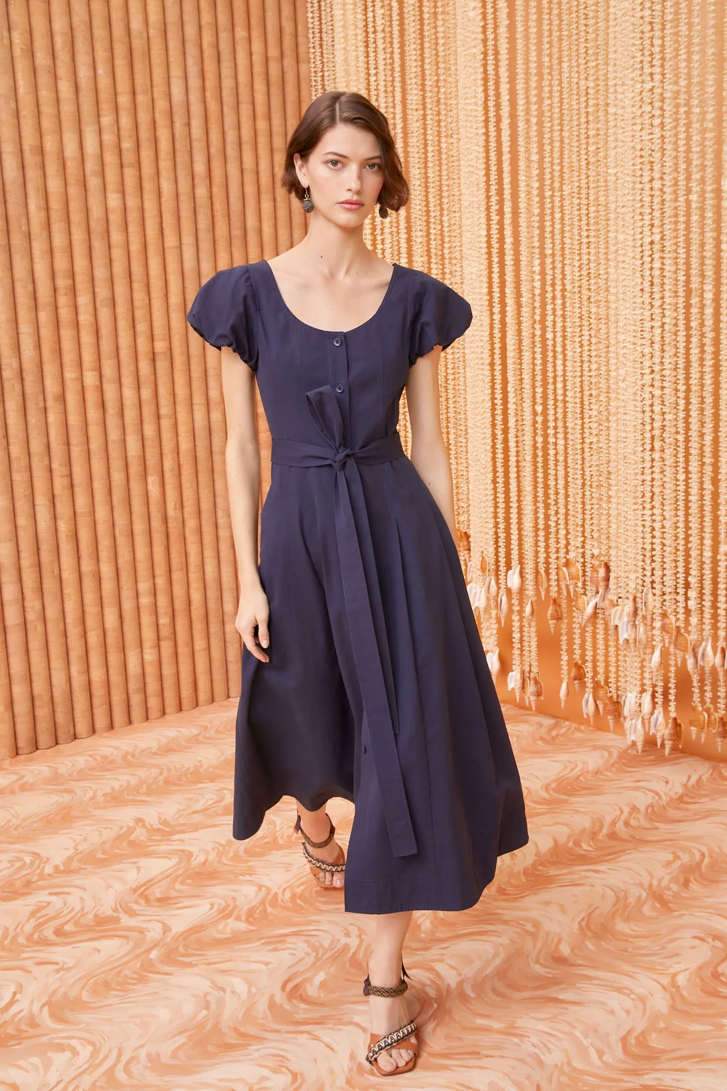 Midnight Blue Rhea Dress