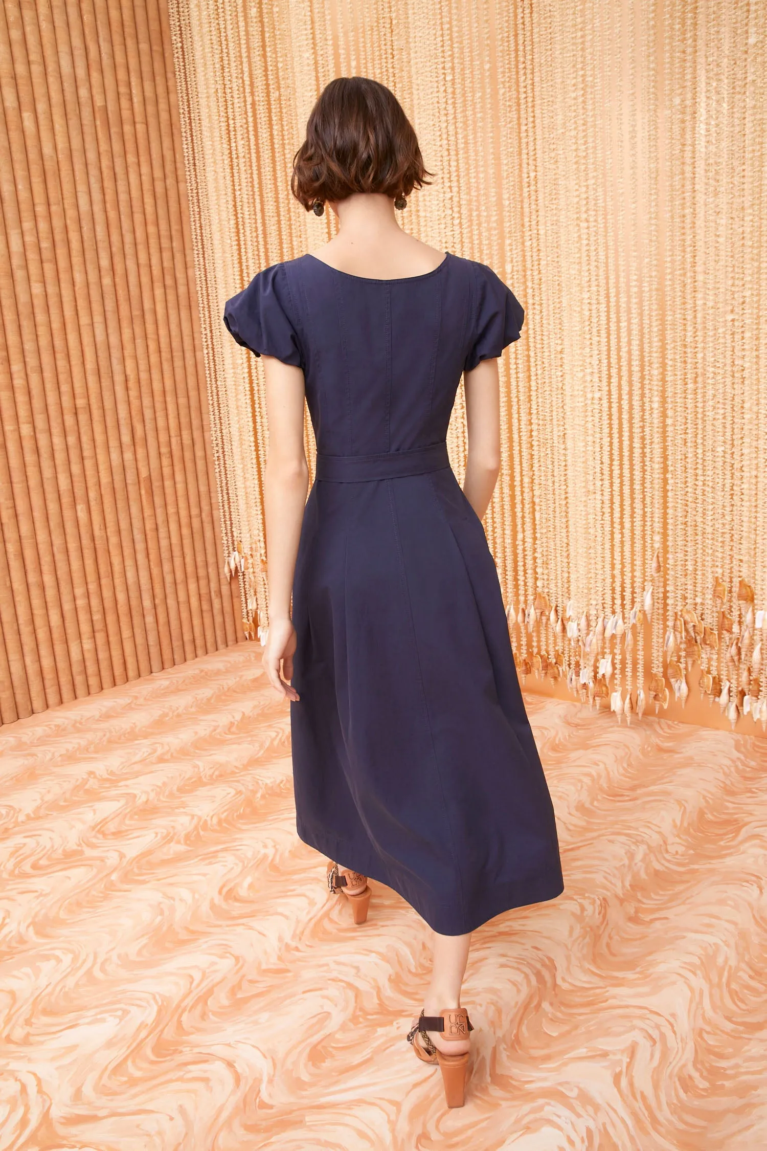 Midnight Blue Rhea Dress