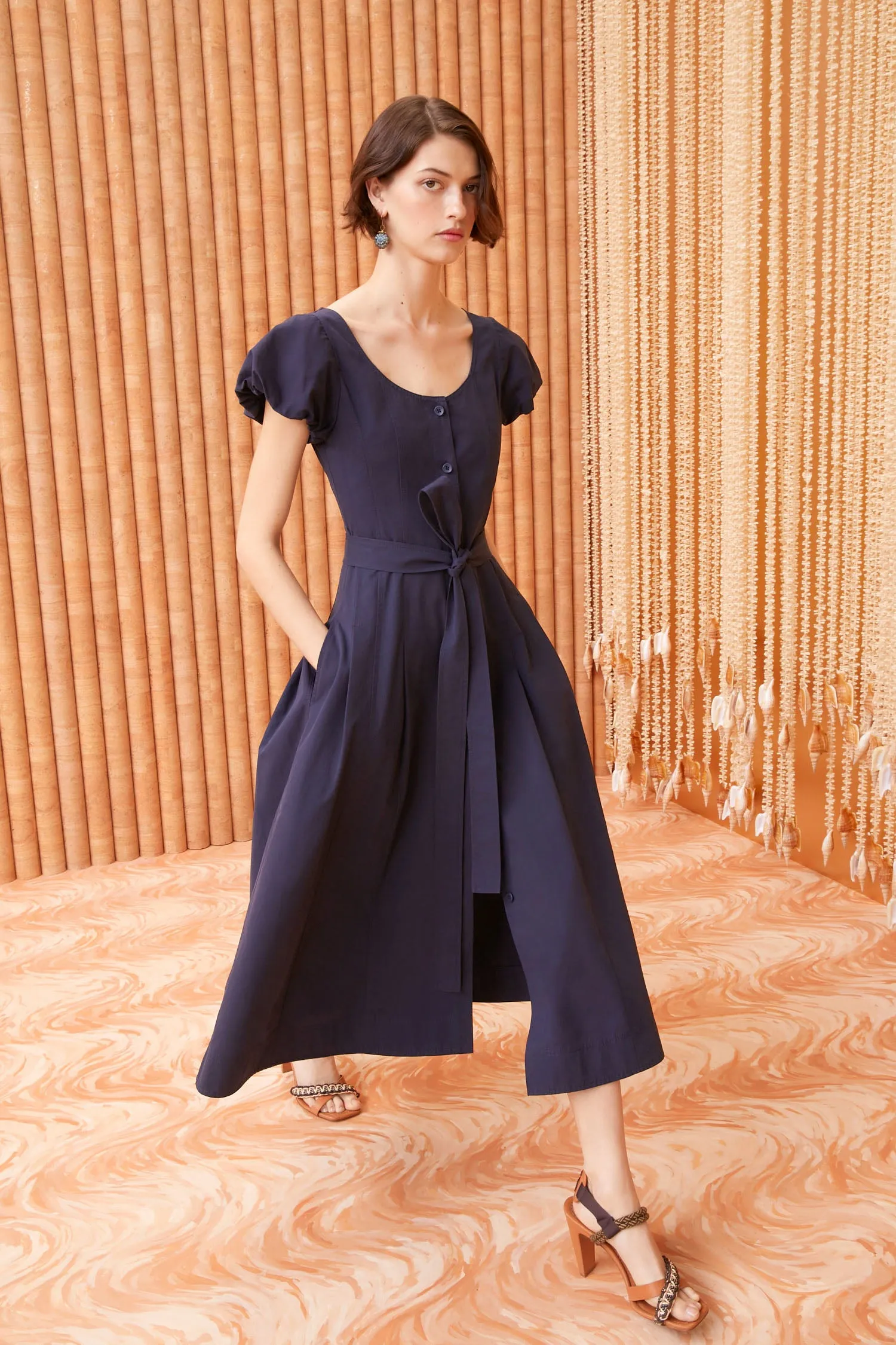 Midnight Blue Rhea Dress