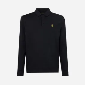 Milan Gold Essential Long Sleeve Polo