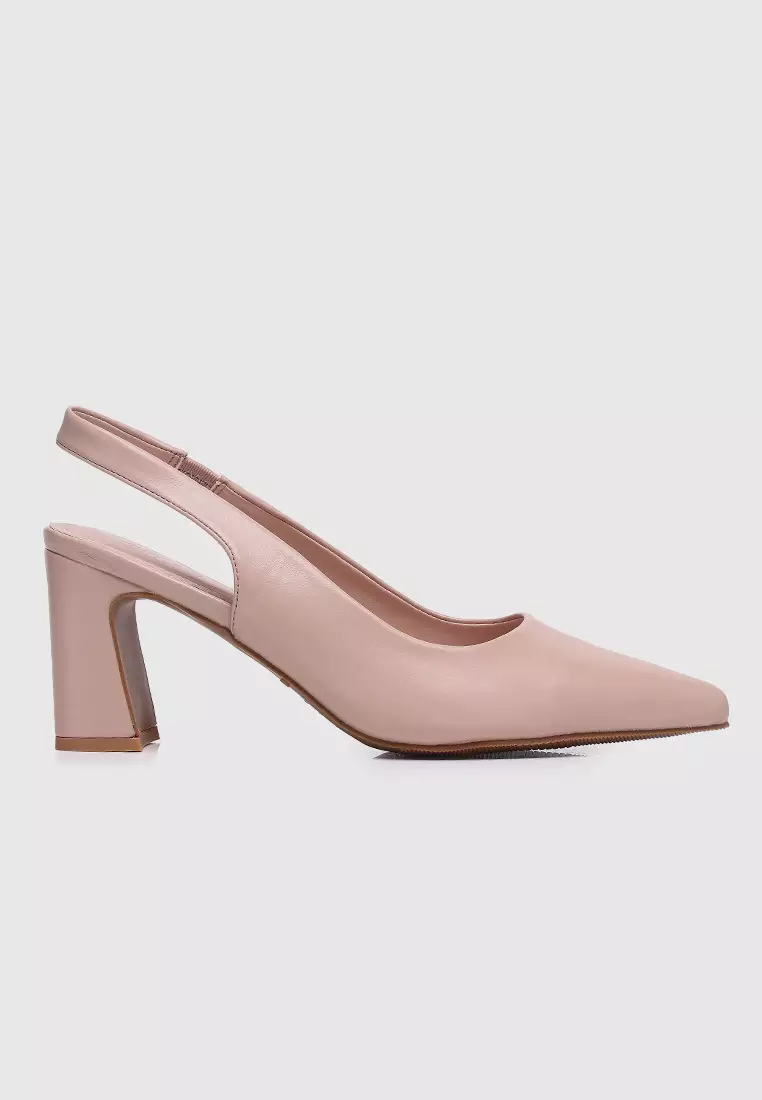 Milliot & Co. Jirina Slingback Heels