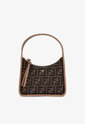 Mini Fendessence FF Jacquard Shoulder Bag