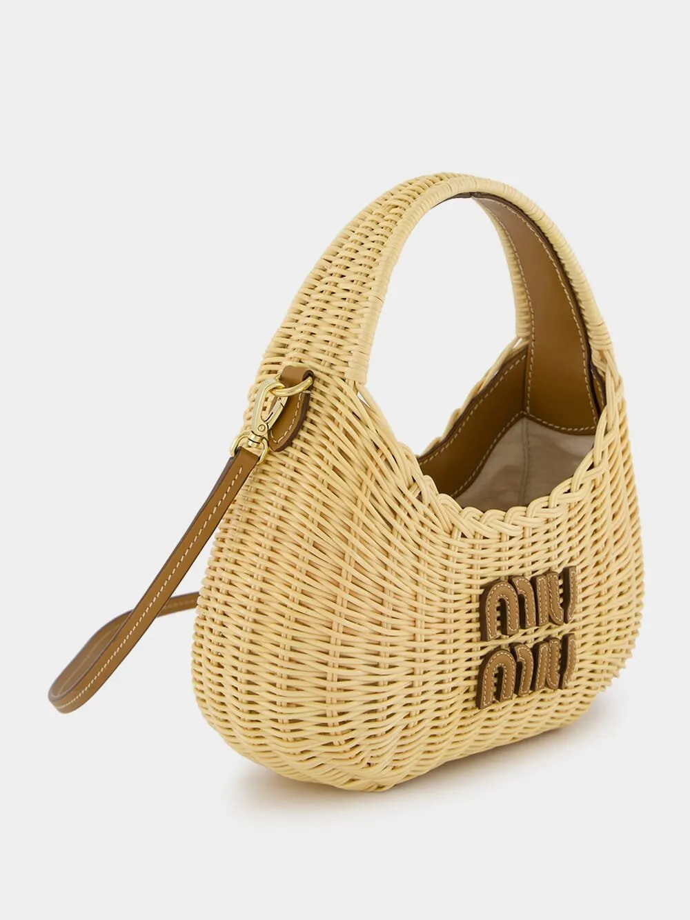 Mini Wander Wicker Shoulder Bag