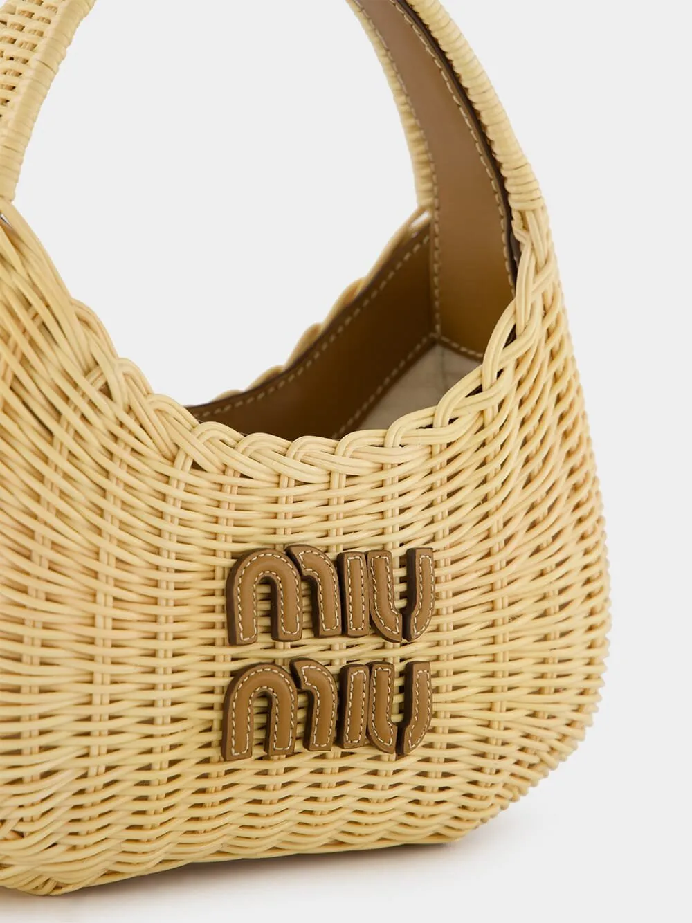 Mini Wander Wicker Shoulder Bag