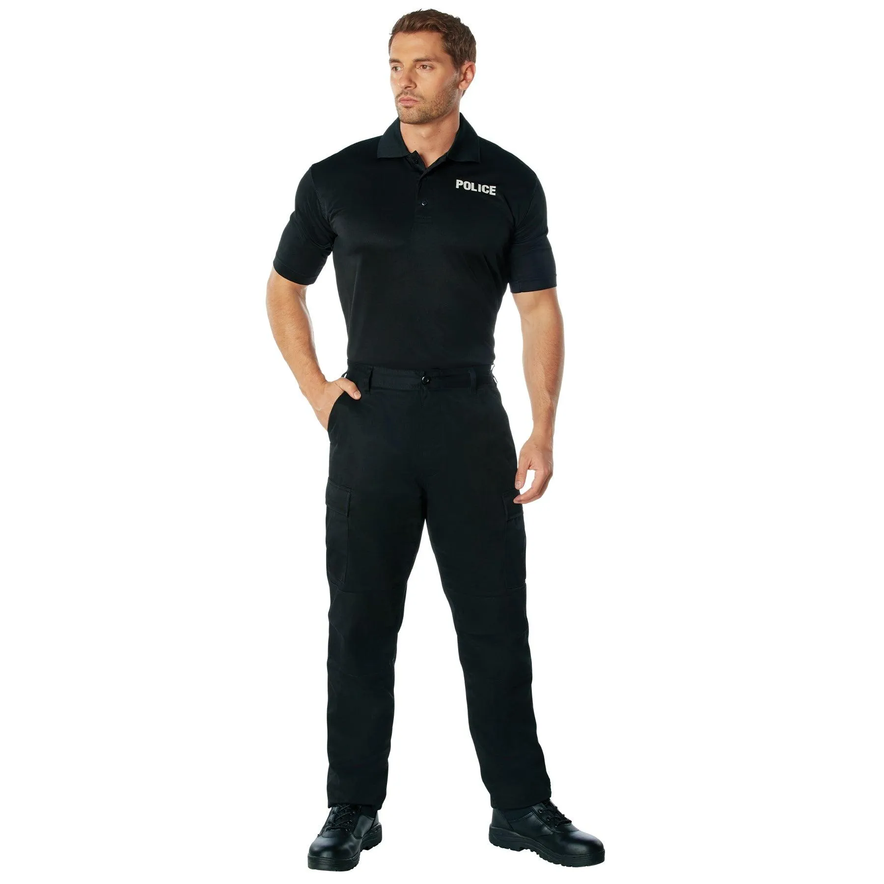 Moisture Wicking Police Polo Shirt