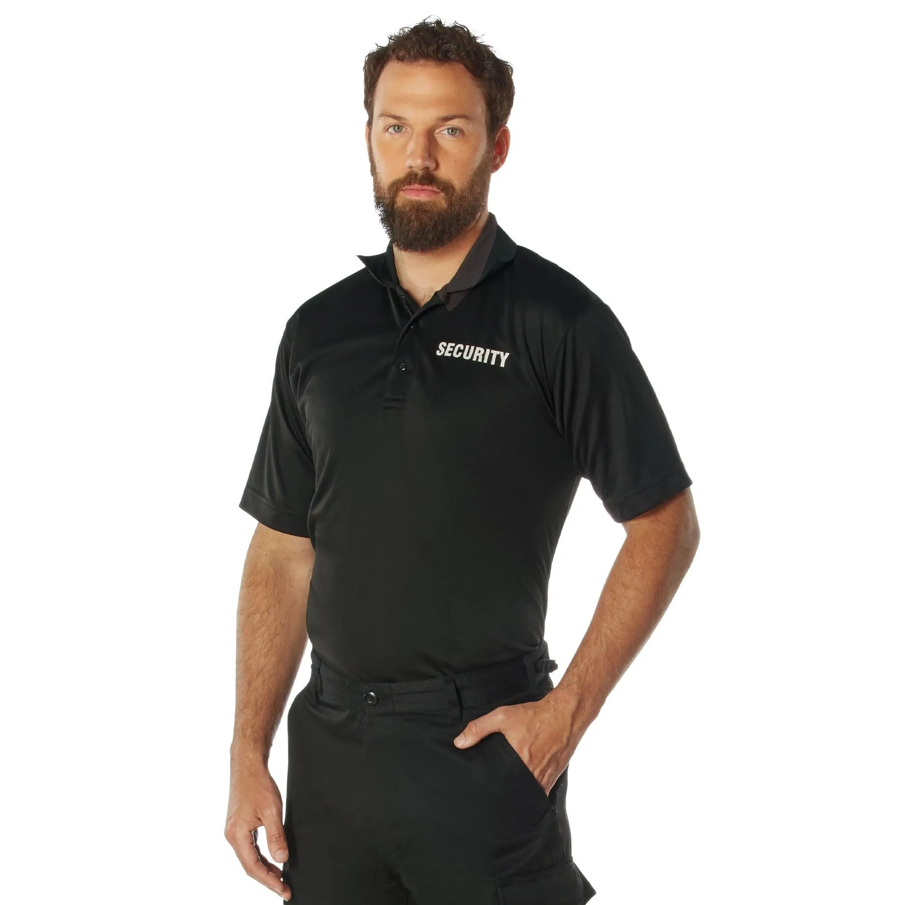 Moisture Wicking Security Polo Shirt