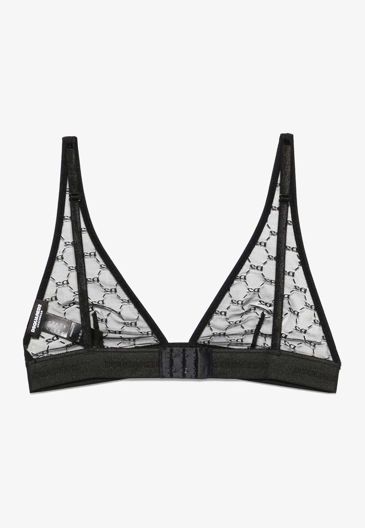 Monogram Sheer Lace Triangle Bra