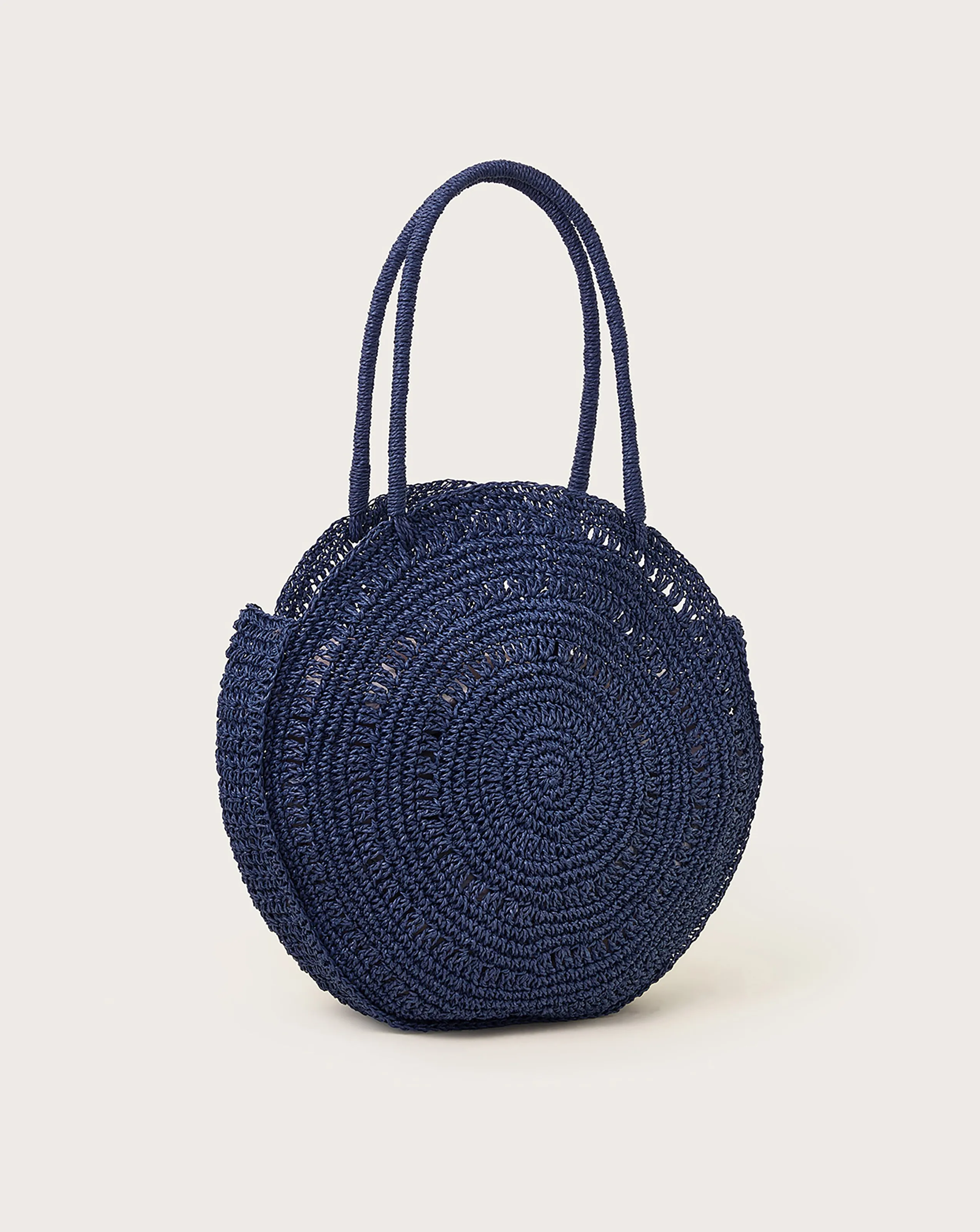 Monsoon Round Raffia Bag