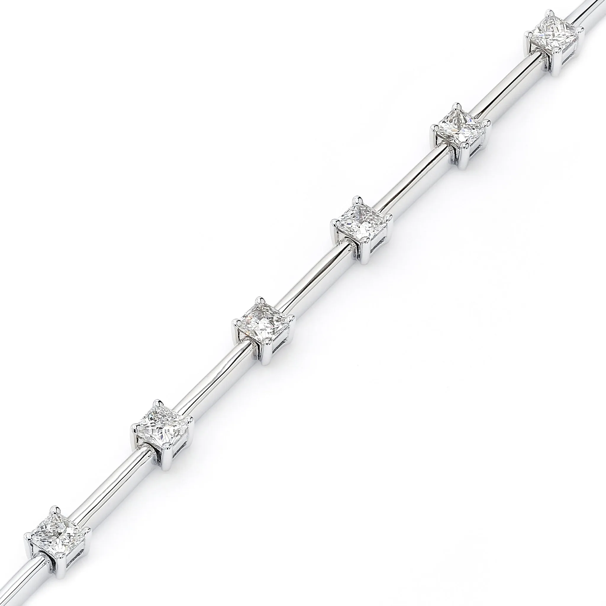 My Girl Diamond Station Bracelet