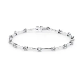 My Girl Diamond Station Bracelet