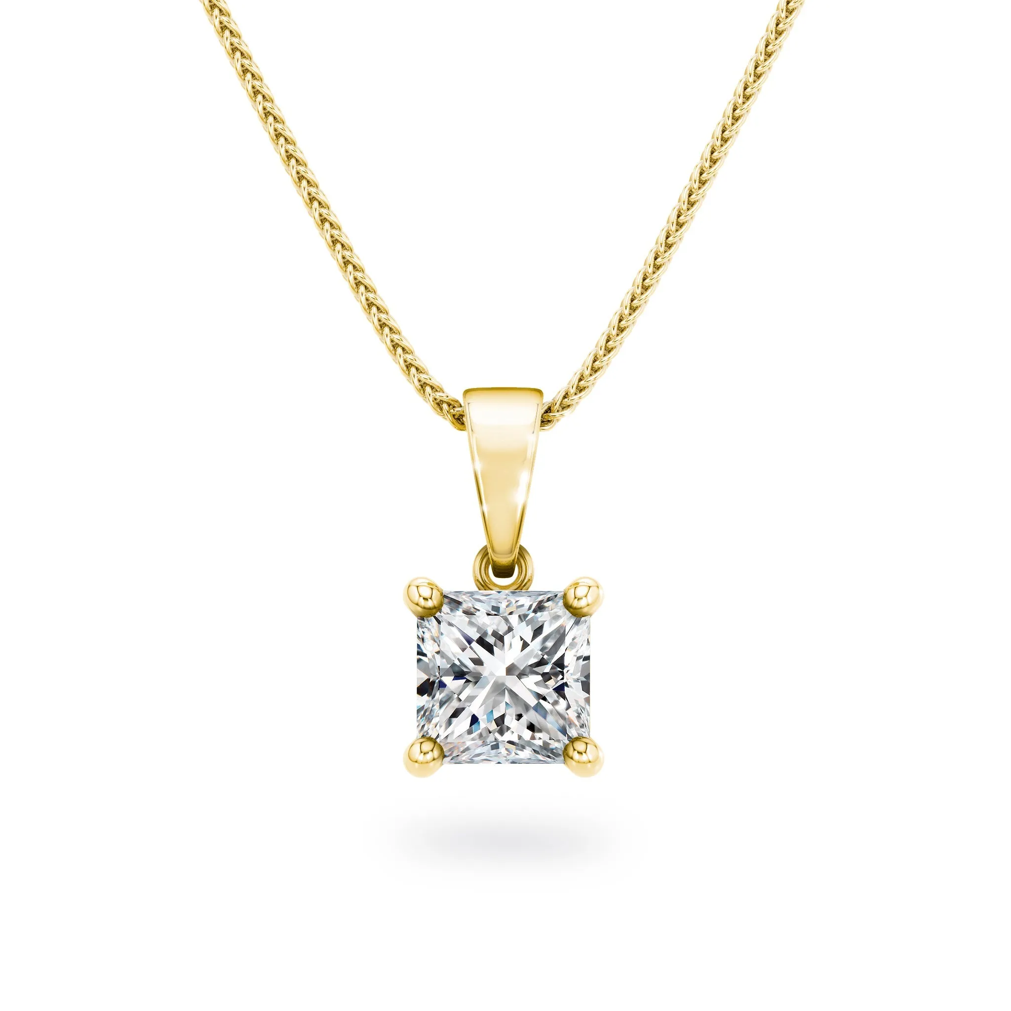 My Girl Solitaire Diamond Pendant