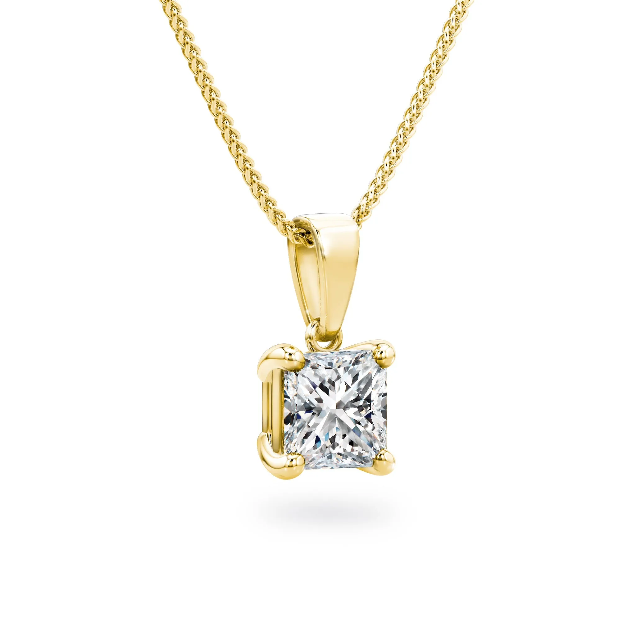 My Girl Solitaire Diamond Pendant