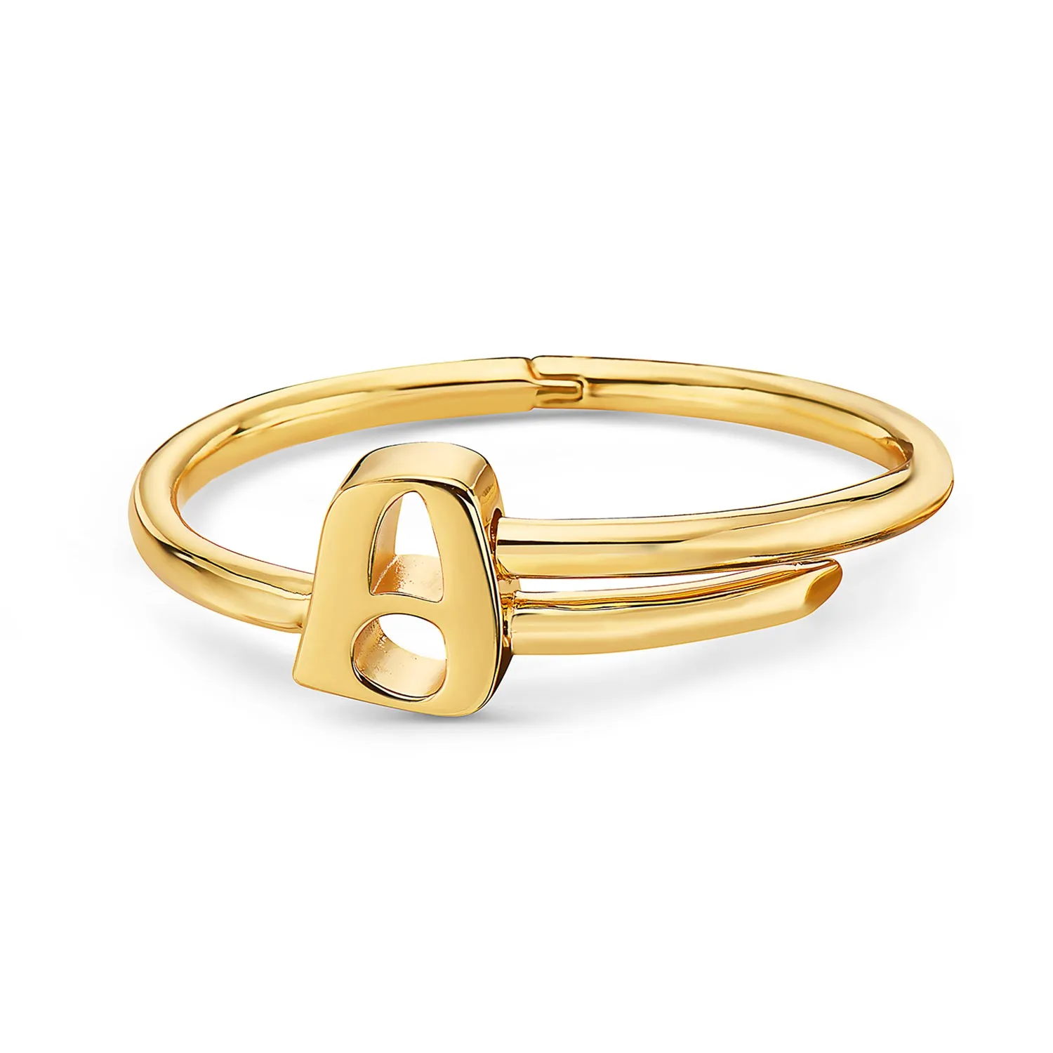 Nail Bracelet Yellow Gold