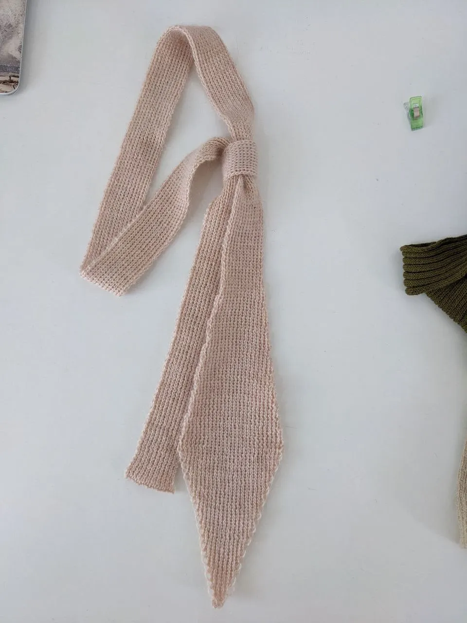       Natascha Domino knit tie    