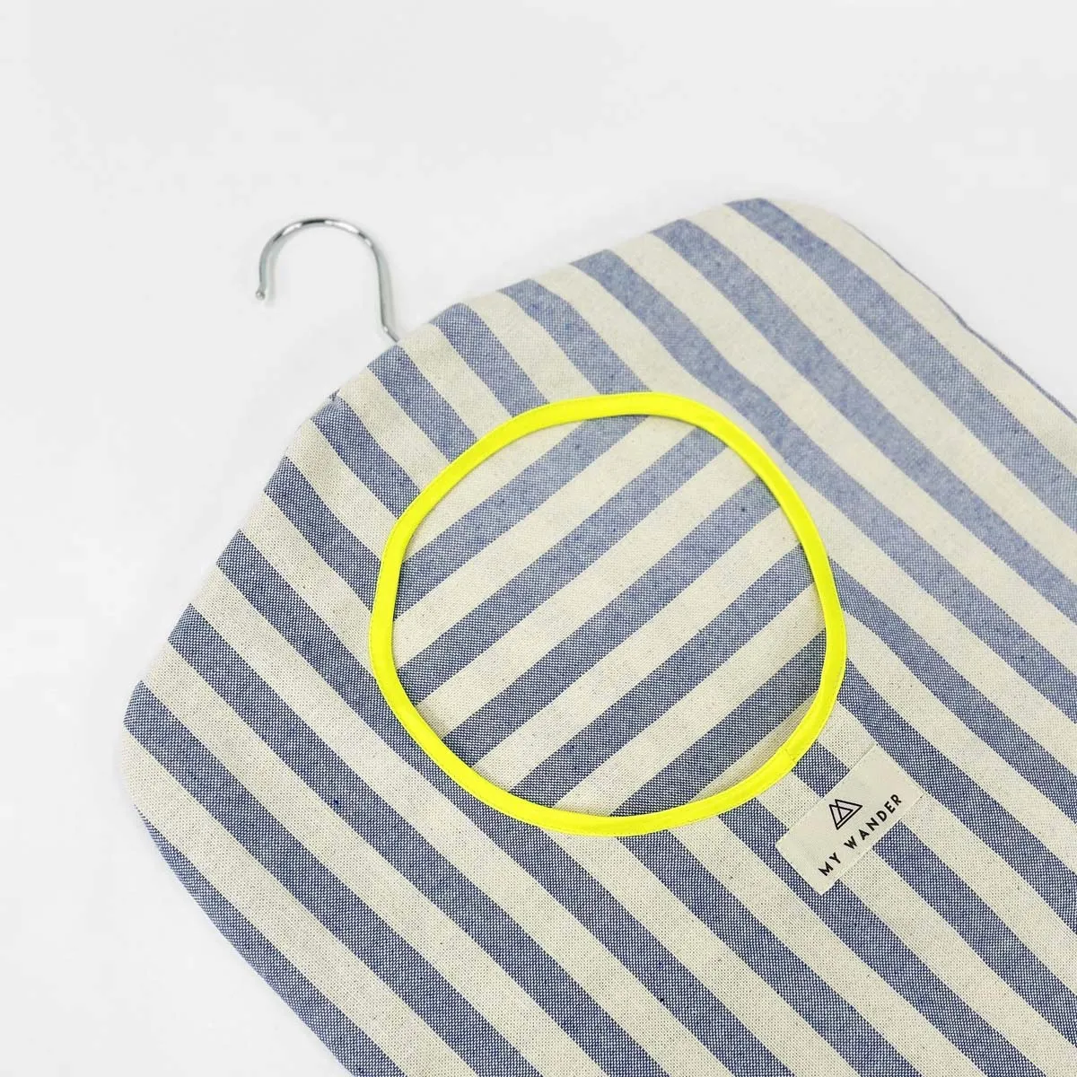 Navy Stripes Dirty Clothes Bag Travel