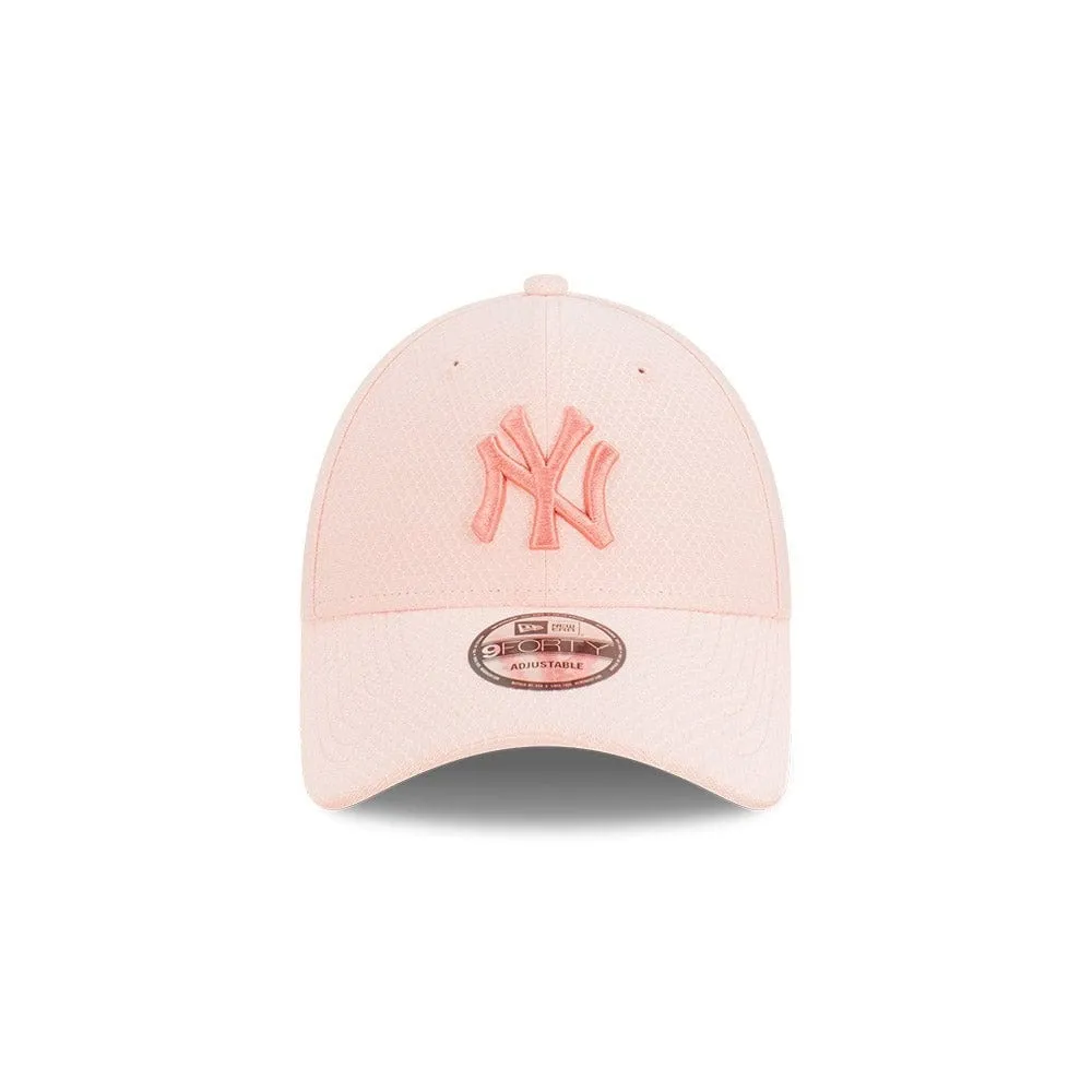 WOMEN'S 9FORTY NEW YORK YANKEES HEX PINK HAT