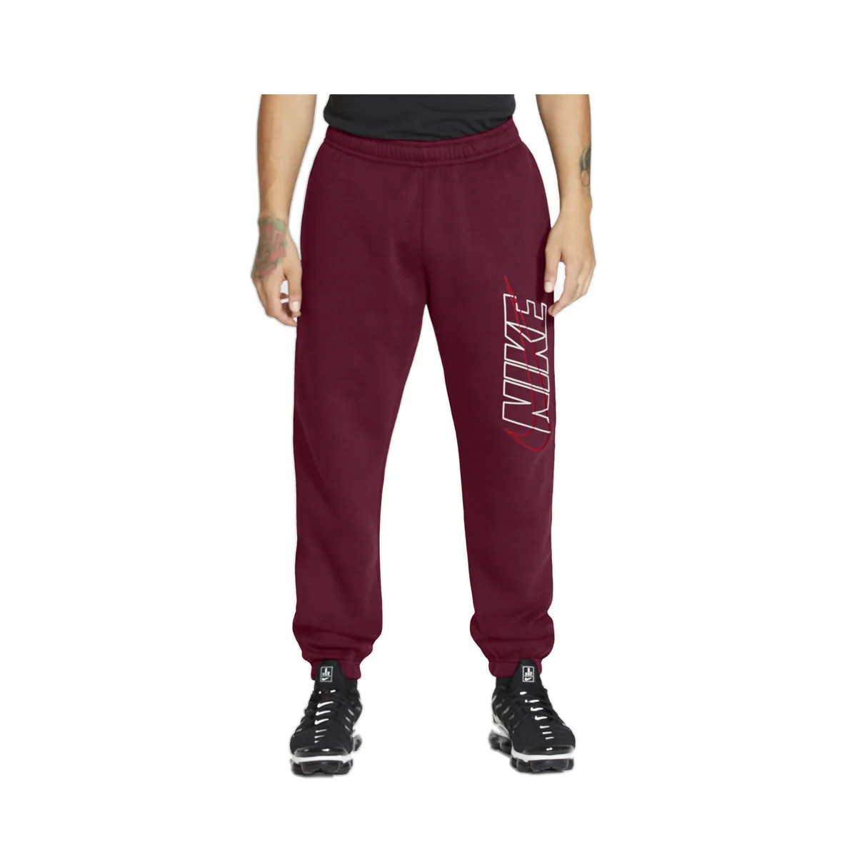 Nike Men's Club Tracksuit Bordeaux