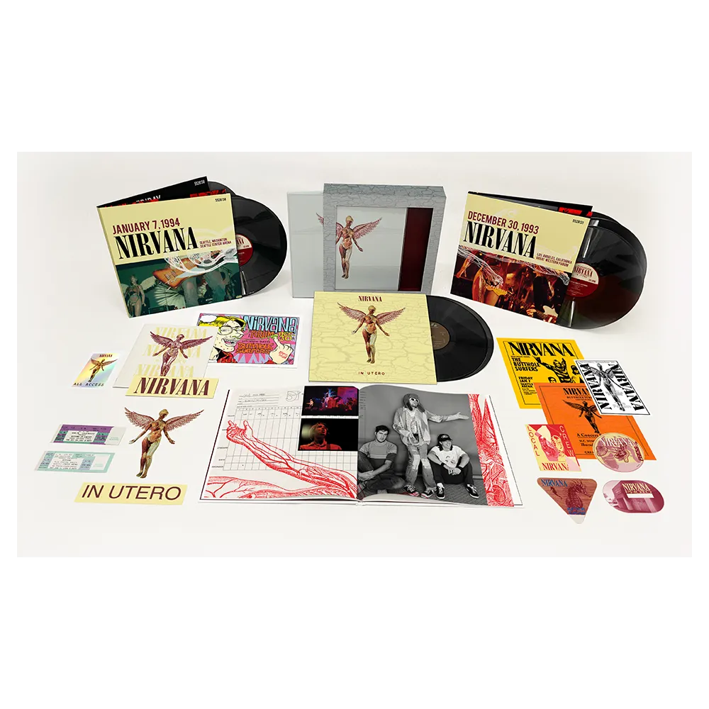 NIRVANA 'IN UTERO' 8LP BOX SET (30th Anniversary Super Deluxe Edition)