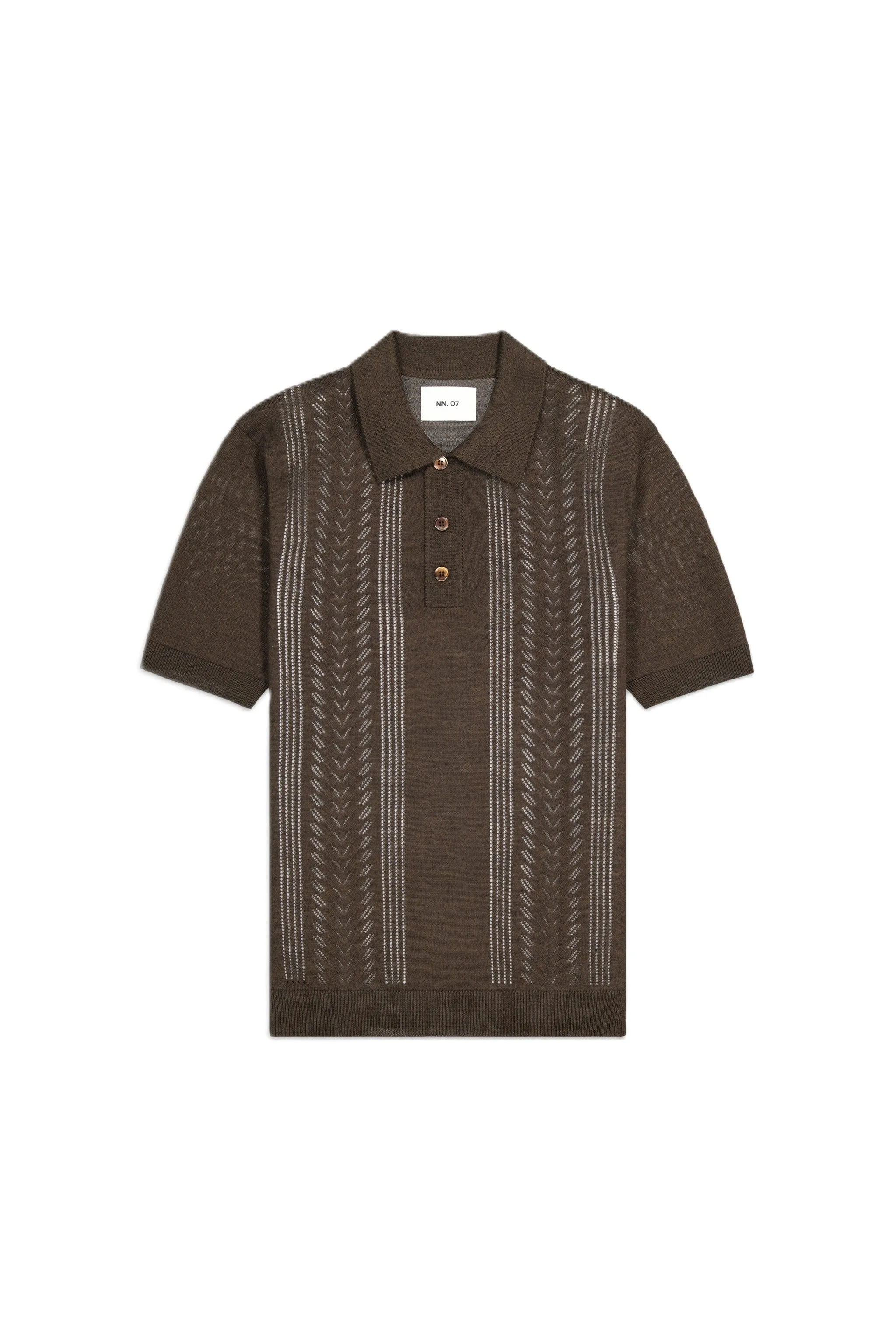 NN07 Thor 6539 SS Polo Slate Brown