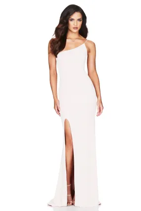 One Shoulder Gown - Ivory