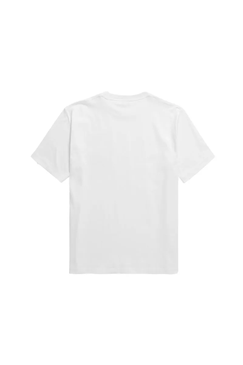 Norse Johannes white T-shirt with print - Kanonbadsvej Street