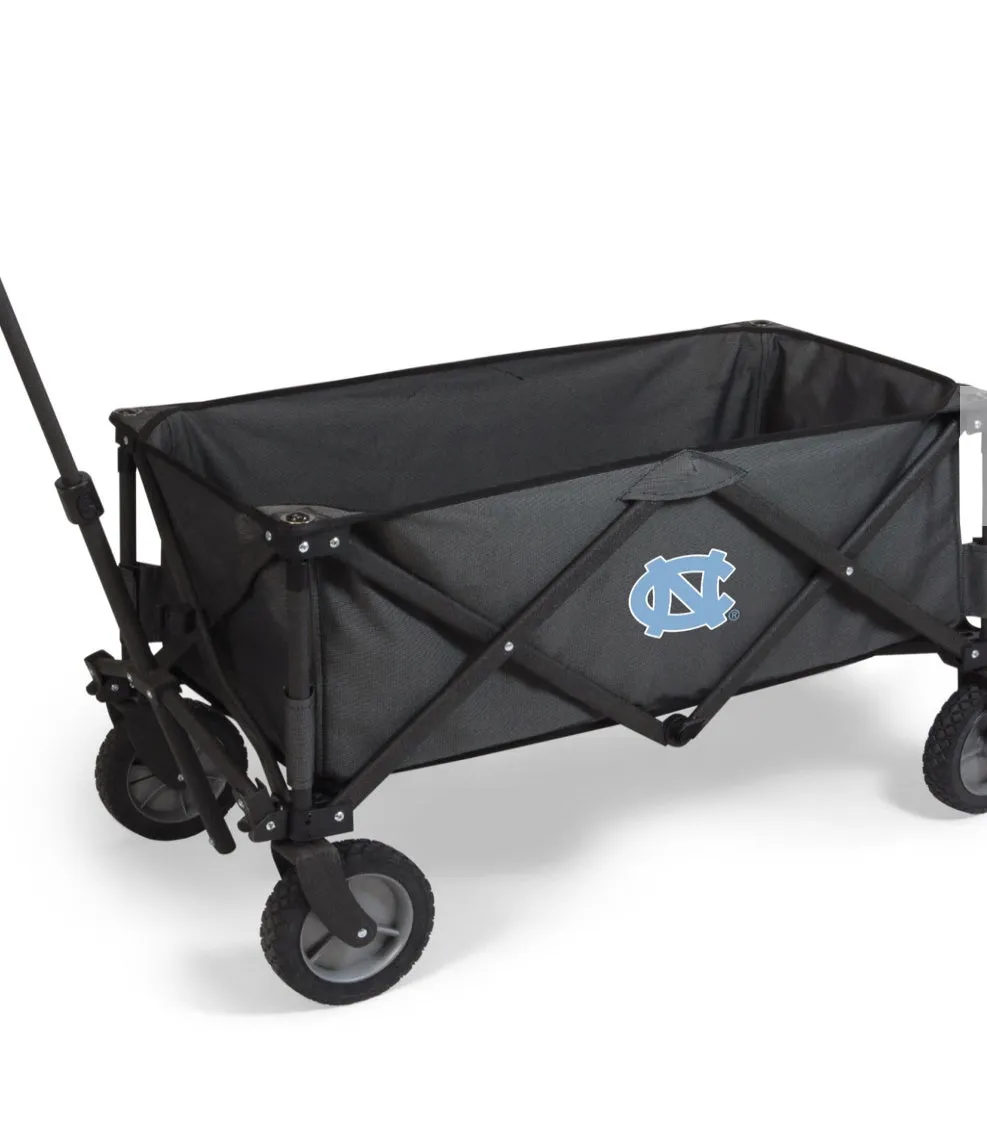 North Carolina Tar Heels - Adventure Wagon Portable Utility Wagon, (Dark Gray)