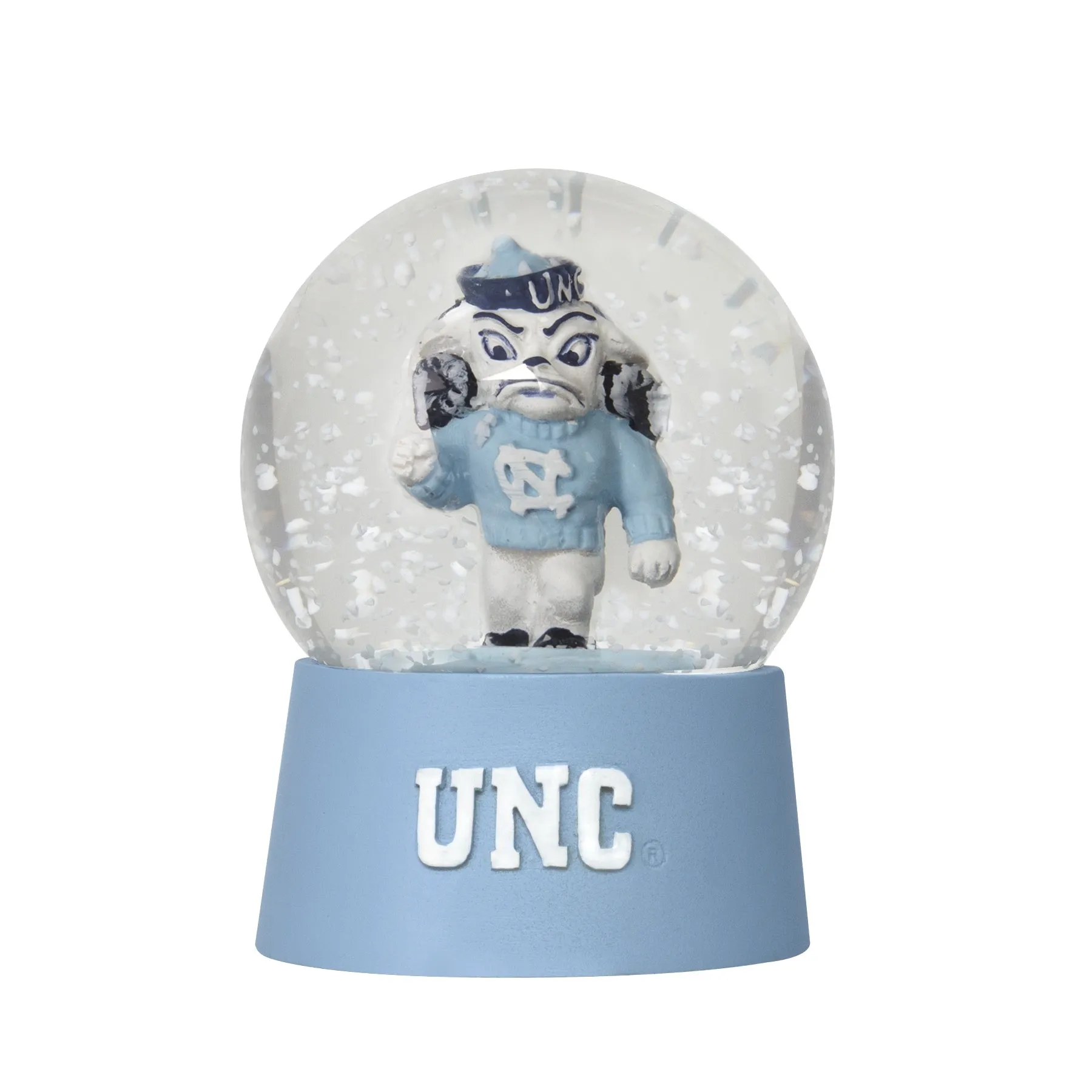 North Carolina Tar Heels Mascot Rameses Snow Globe Mini