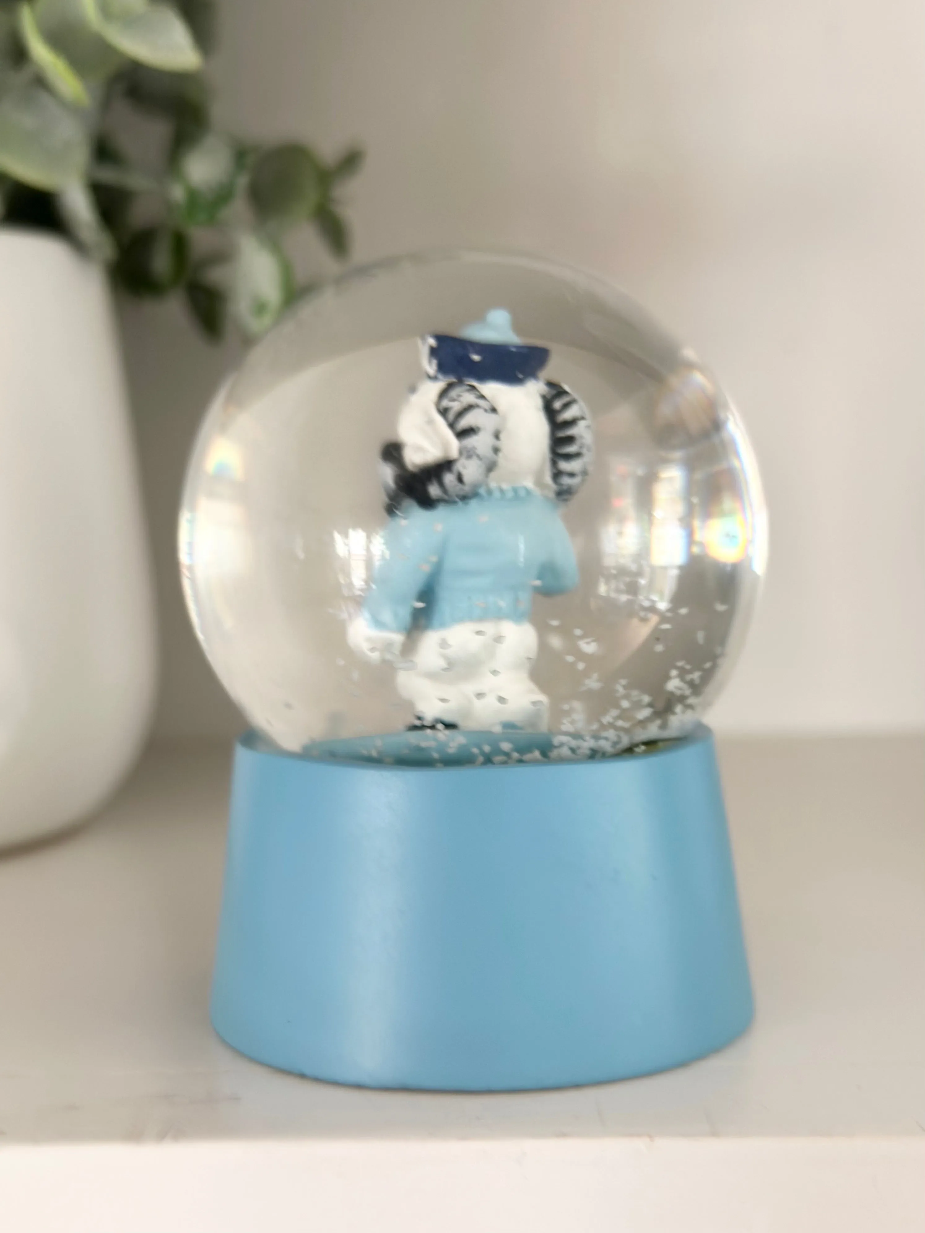 North Carolina Tar Heels Mascot Rameses Snow Globe Mini