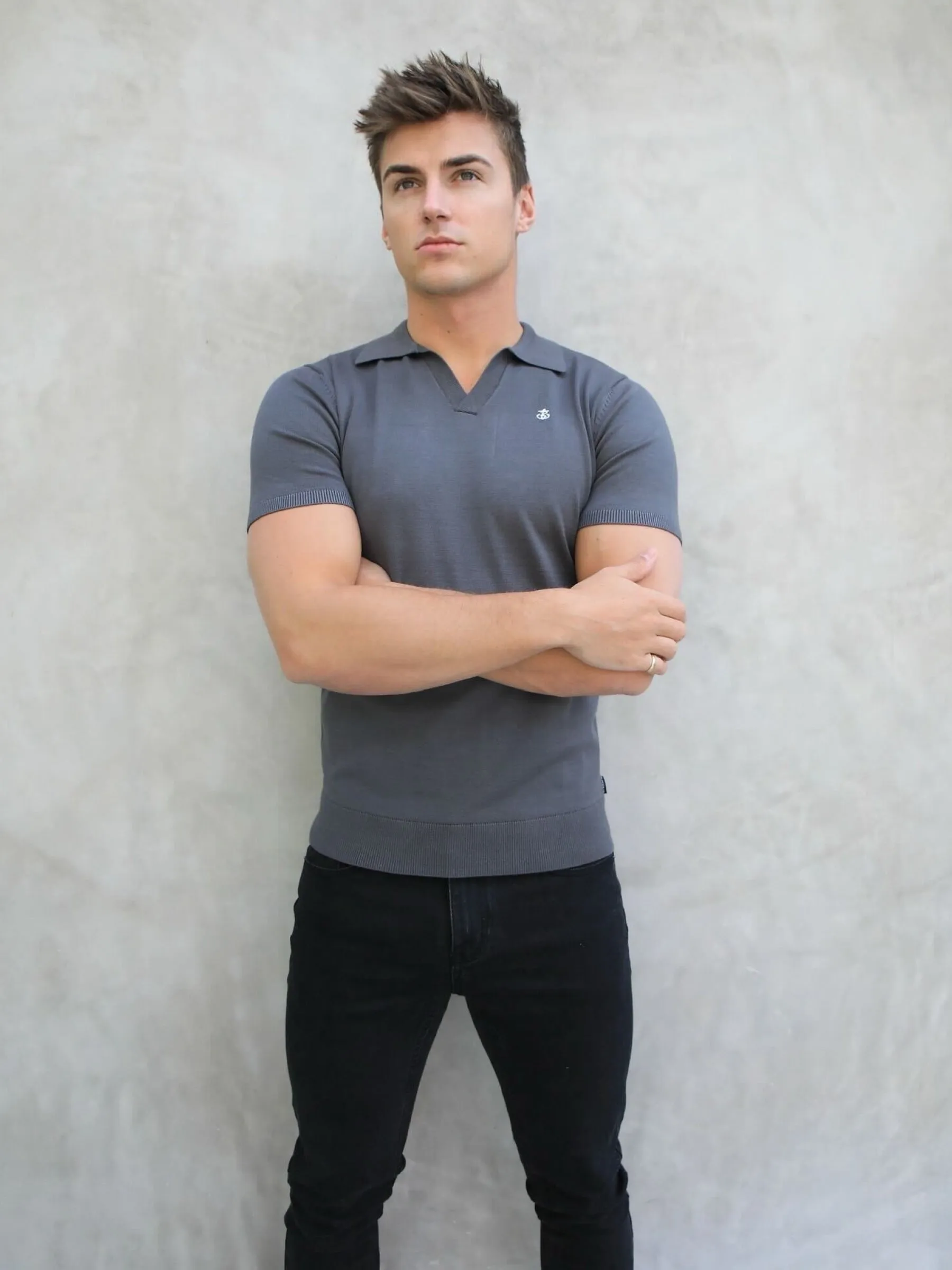 Oakland Polo Shirt - Charcoal