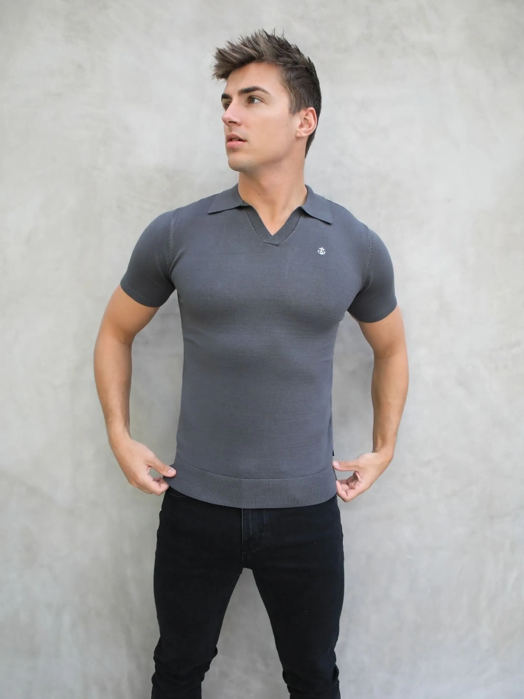 Oakland Polo Shirt - Charcoal