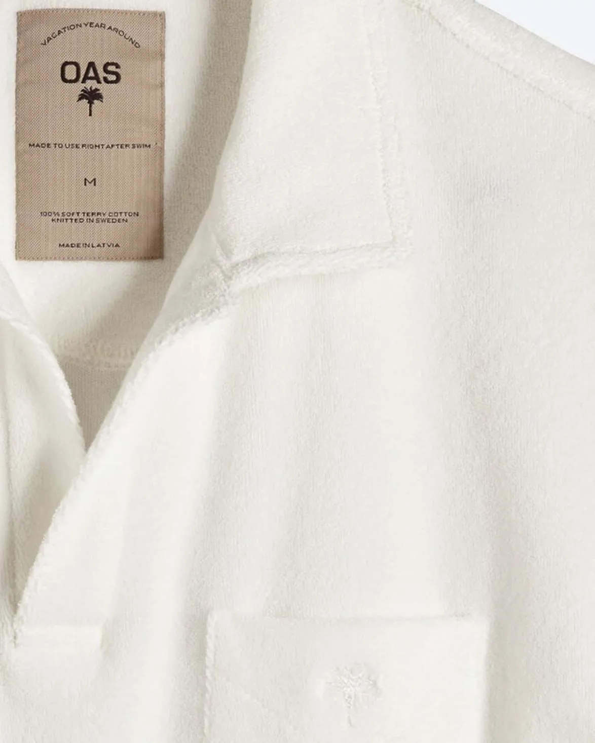 OAS Polo Terry Shirt White