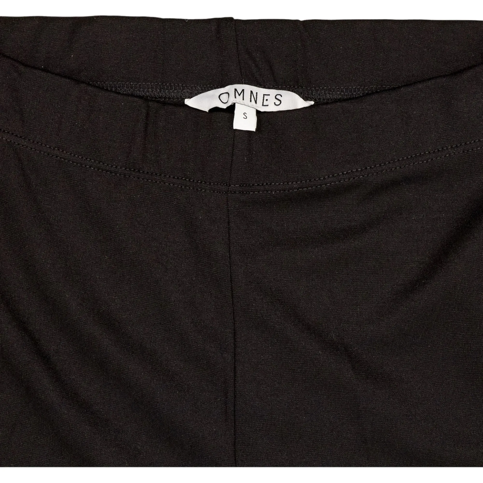 Omnes Black Flared Trousers