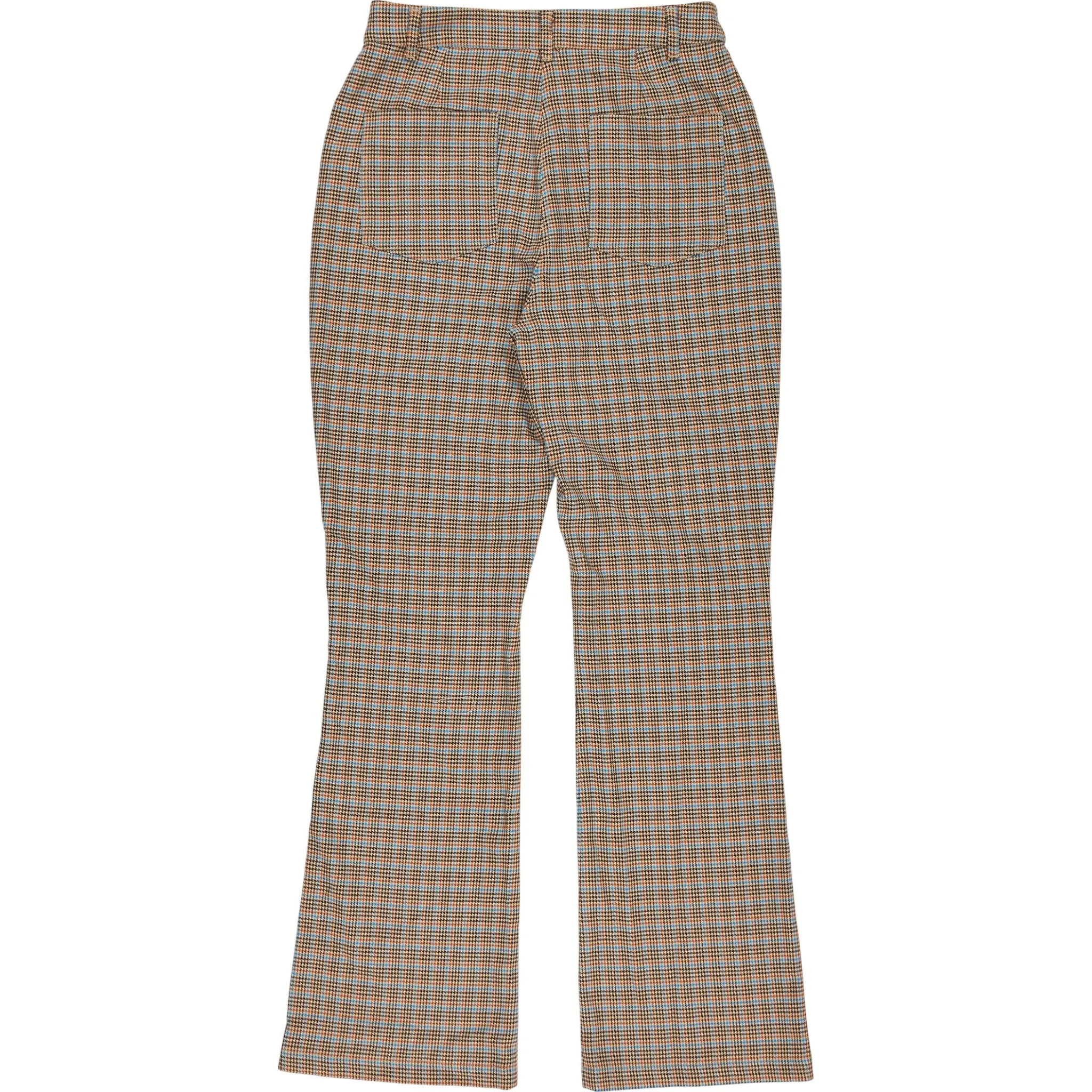 Omnes Brown Check Trousers