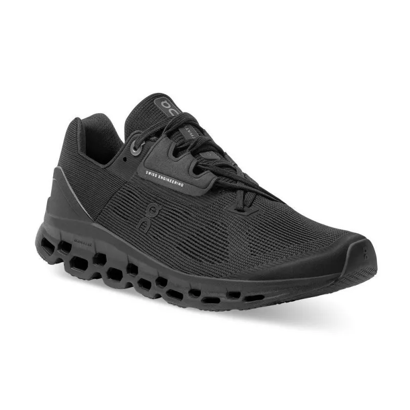 ON CLOUDSTRATUS BLACK FOR MEN'S