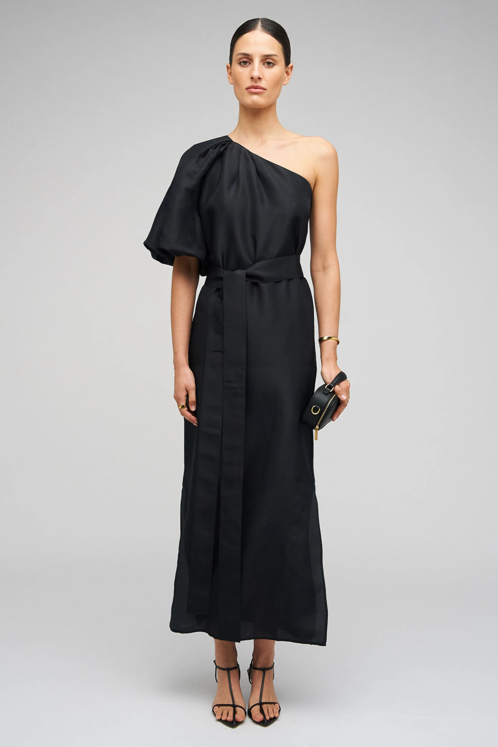 --One Shoulder Dress-