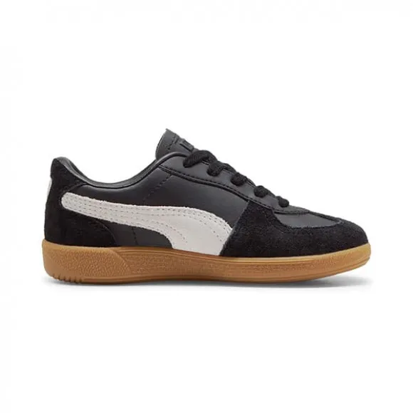 Palermo Leather Little Kid 'Black Feather Grey Gum'