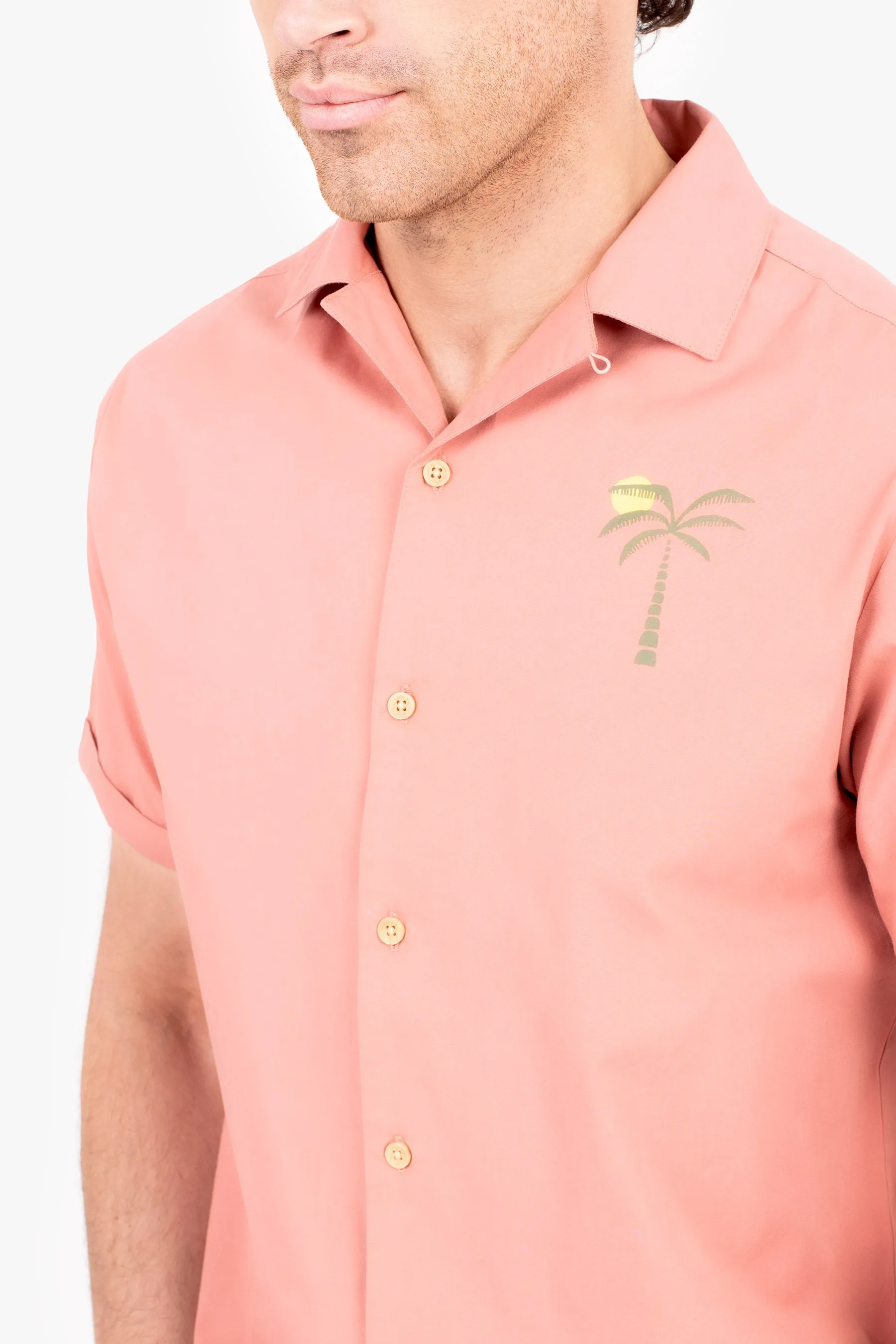 Resort palm shirt