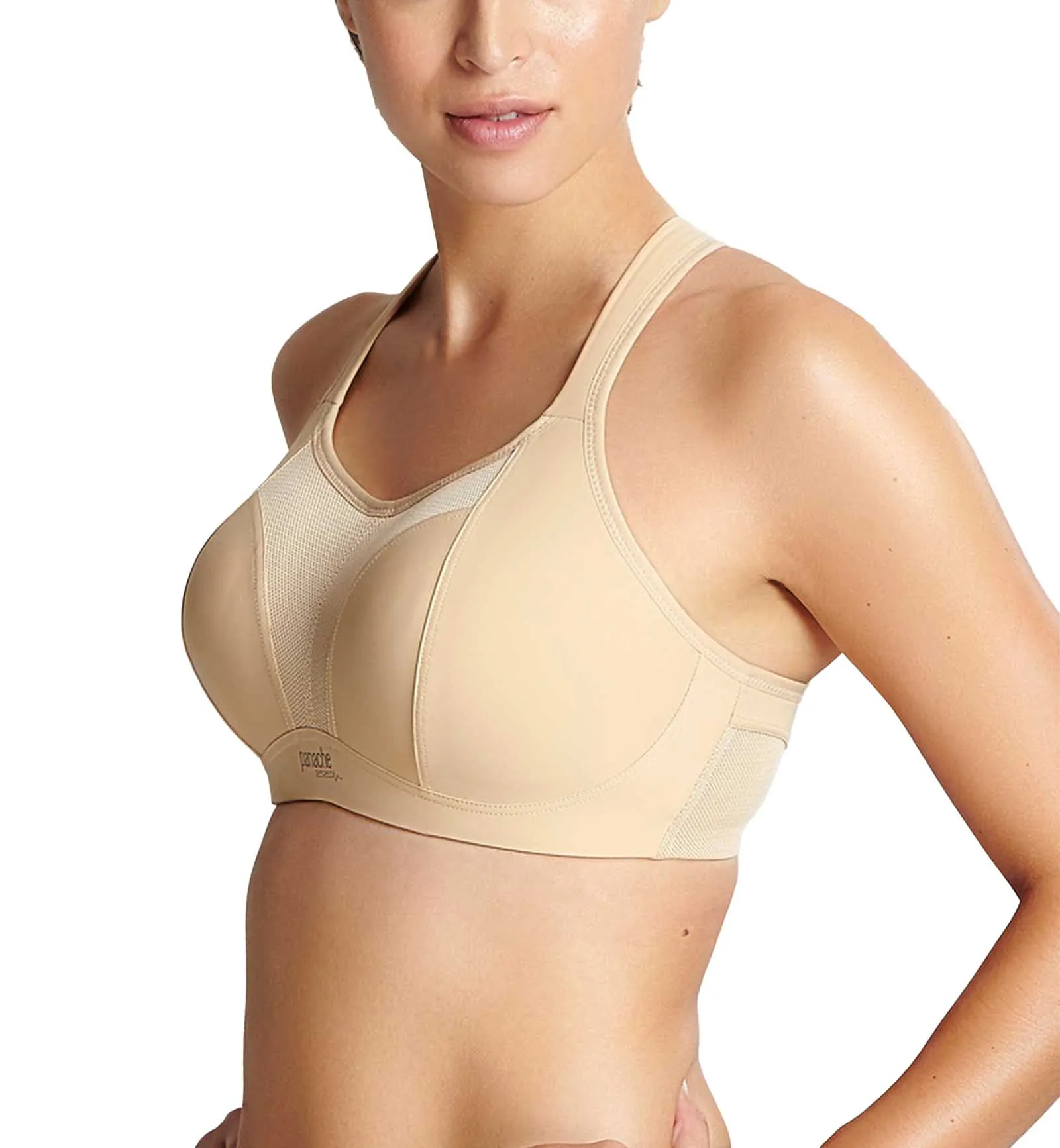 Panache Boundless Racerback Non-Wire Sports Bra (7341) - Latte