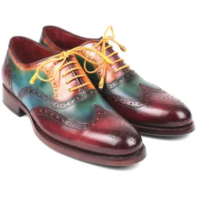 Colorful Wingtip Oxfords by Paul Parkman