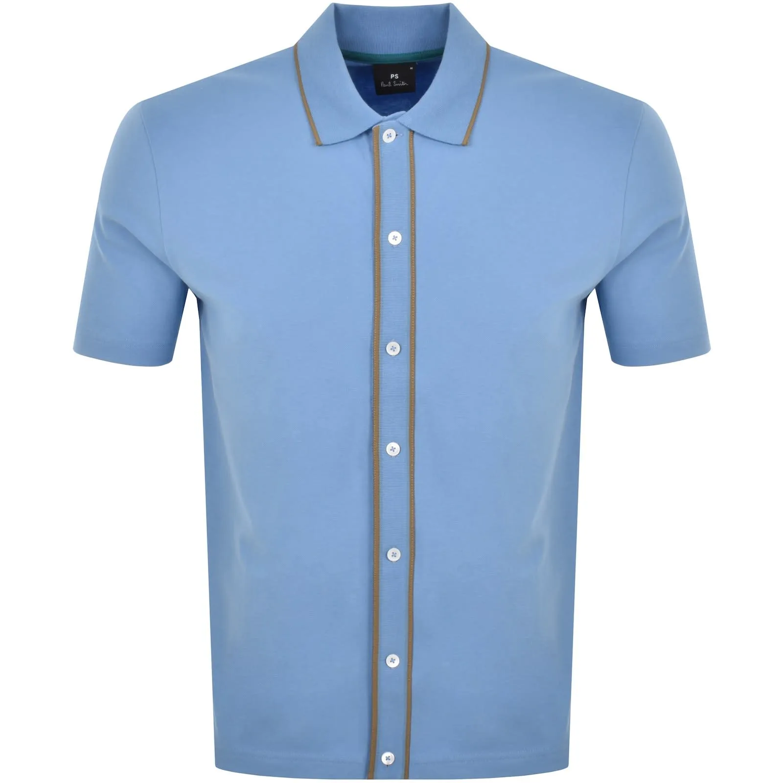 Paul Smith Shirt Sleeve Shirt Blue