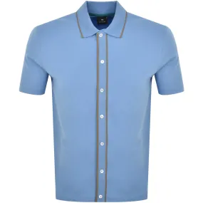 Paul Smith Shirt Sleeve Shirt Blue