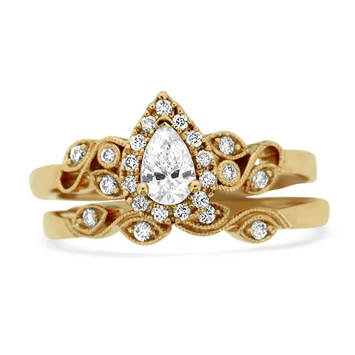 Pear Diamond Wedding Collection