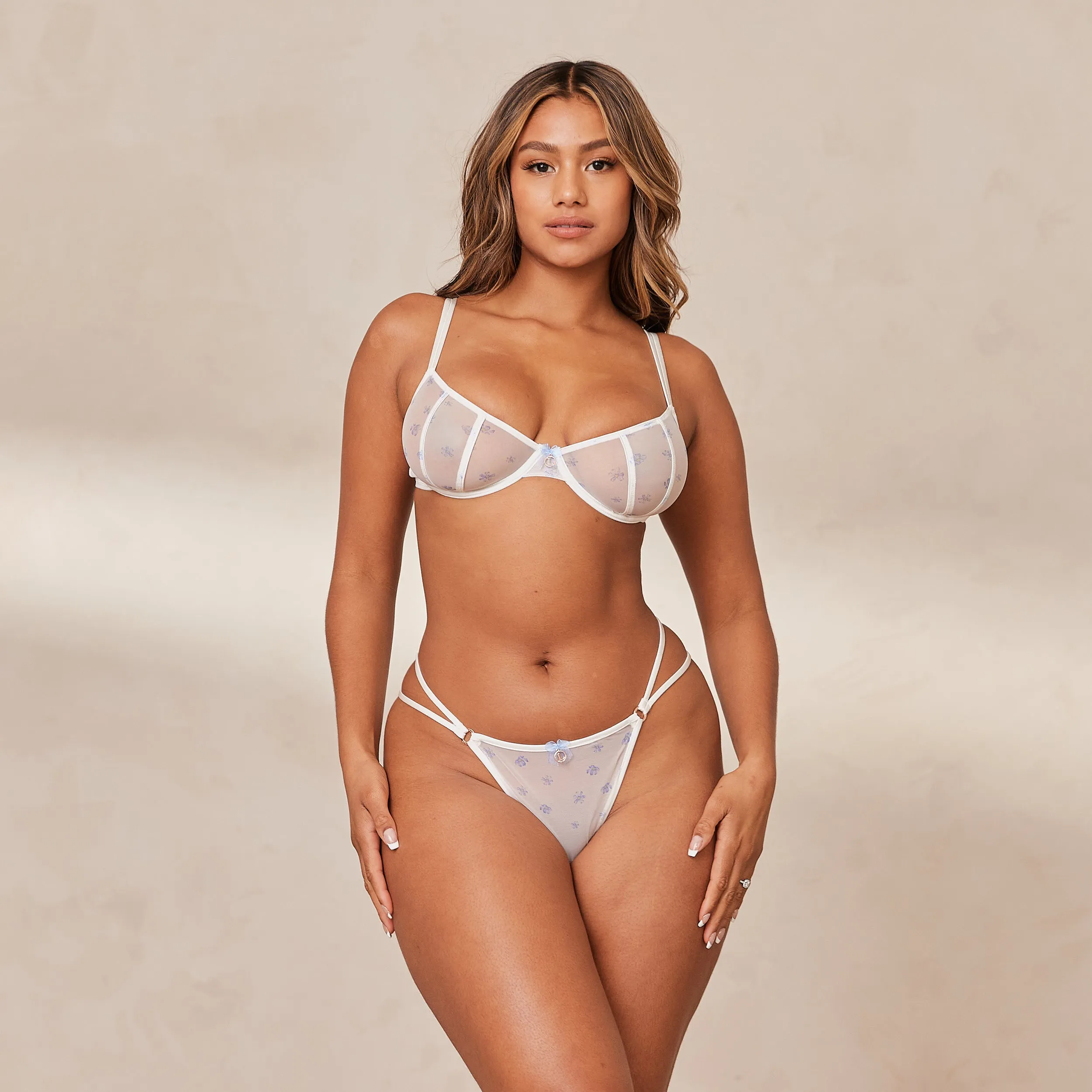 Perrie Intimates Bra - White